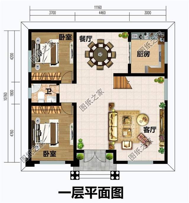 五套三层别墅设计，室内合理布局，功能强大，外观漂亮