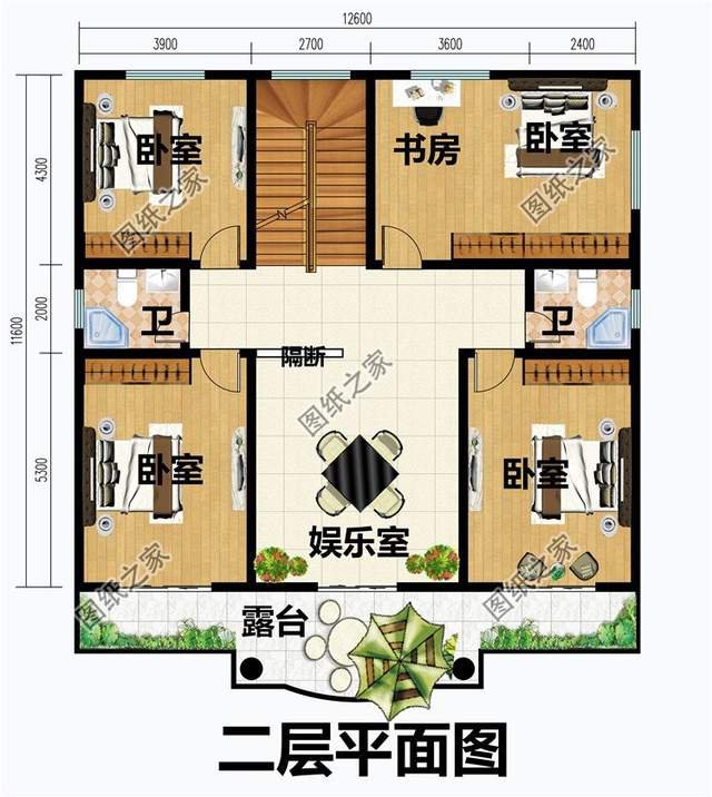 平屋顶自建别墅，设计精良大气，平屋顶也能建出豪宅感