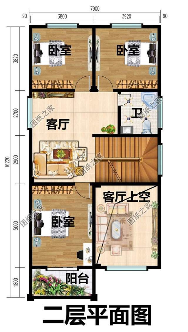 平屋顶自建别墅，设计精良大气，平屋顶也能建出豪宅感