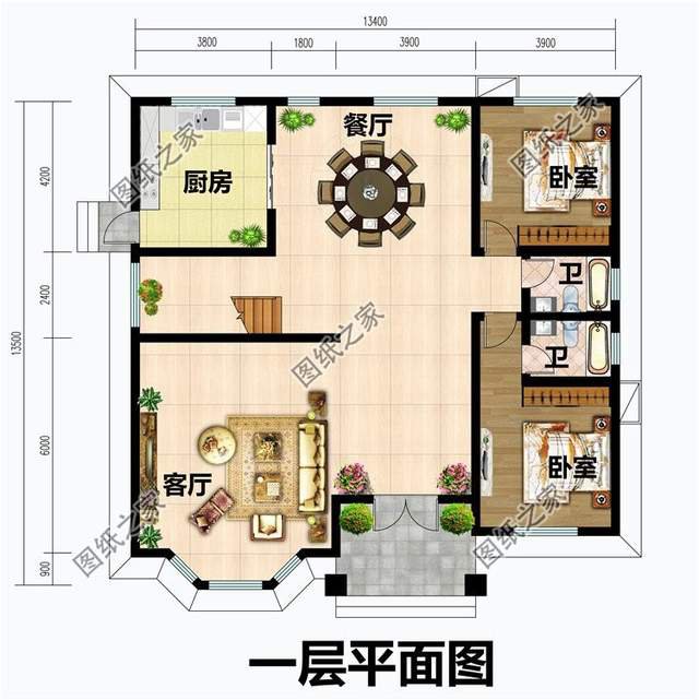 五款户型实用的农村别墅设计，方便家人的日常生活