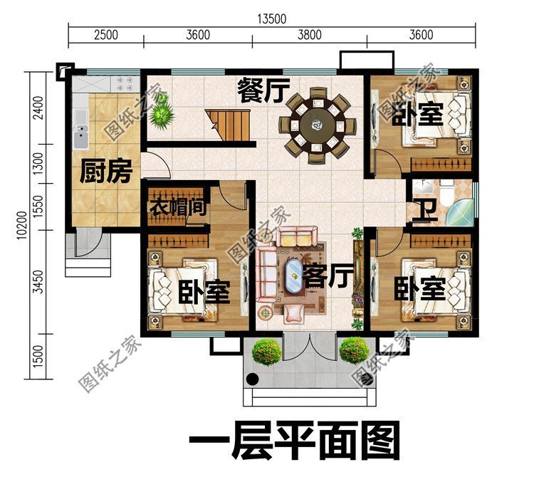 五款实用性能强悍带独立厨房的别墅，干净又卫生非常实用