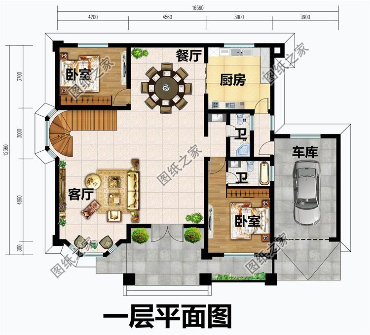 古典欧式自建别墅设计，这么美的房屋你会选择跟谁住在一起呢？