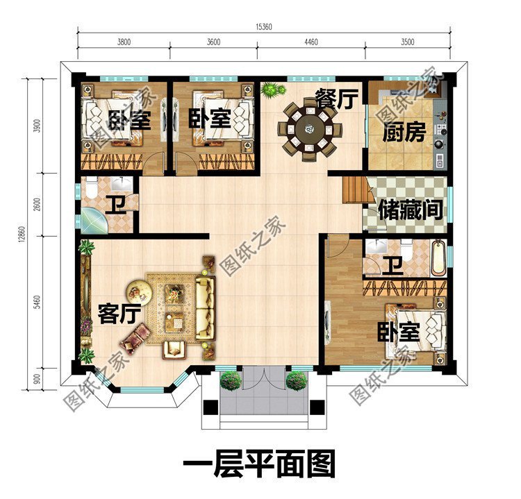 古典欧式自建别墅设计，这么美的房屋你会选择跟谁住在一起呢？