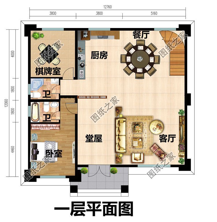 农村新中式自建别墅设计，给人古朴韵味、清雅别致的经典享受