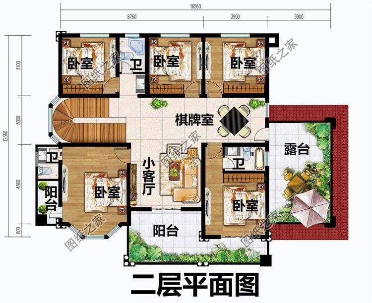 造价25~30万农村自建房推荐，平凡生活里，感受团圆的温暖