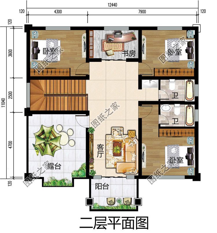 农村简欧式自建房设计，巧妙的色彩搭配营造温馨居住氛围