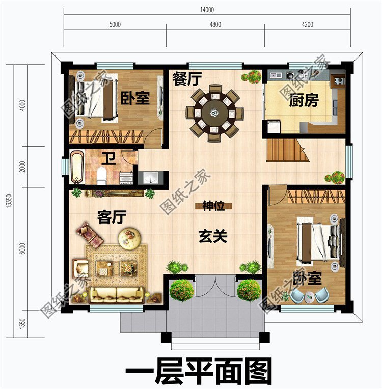 返乡建栋别墅占地方正实用，生活舒适度直接拉满惹人羡慕