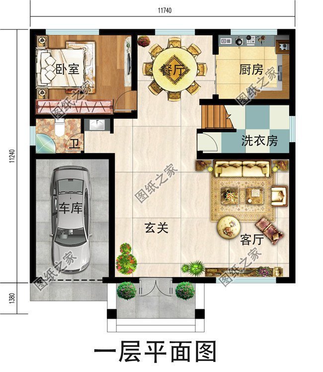 造价25万以内农村别墅设计，这就是我们希望的舒适惬意的乡间生活