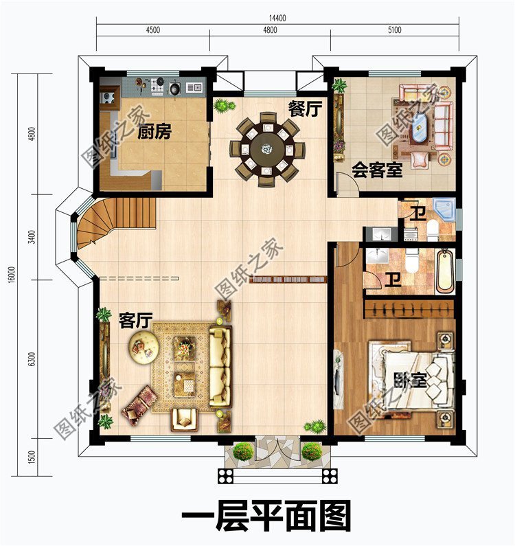 简欧式农村别墅合集推荐，简约大方造价经济，超高的性价比