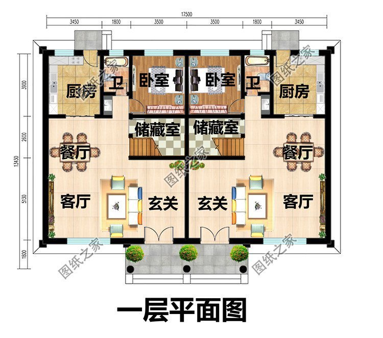 传统欧式自建房设计，造型经典好看，屋内布局合理实用