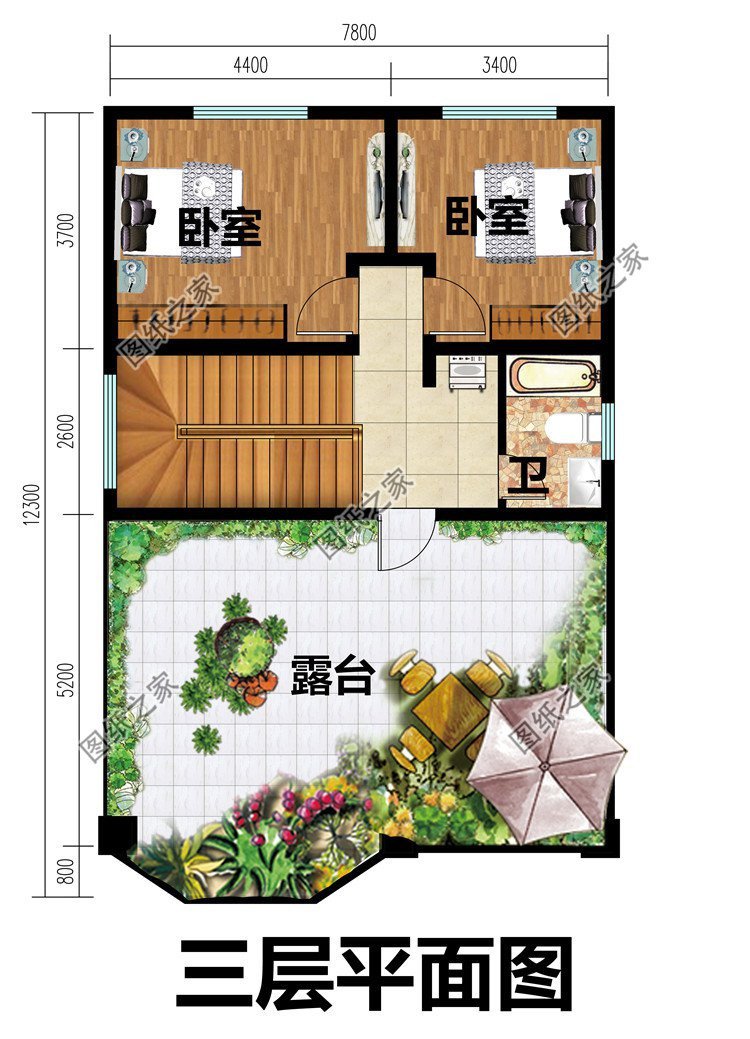 文化石装饰的农村别墅，自然耐看呈现出清新自然的既视感