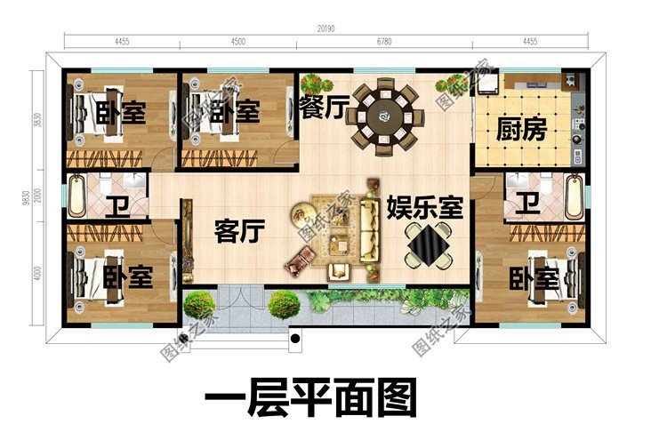 农村一层自建别墅设计，预算不高设计接地气，喜欢收藏就别错过