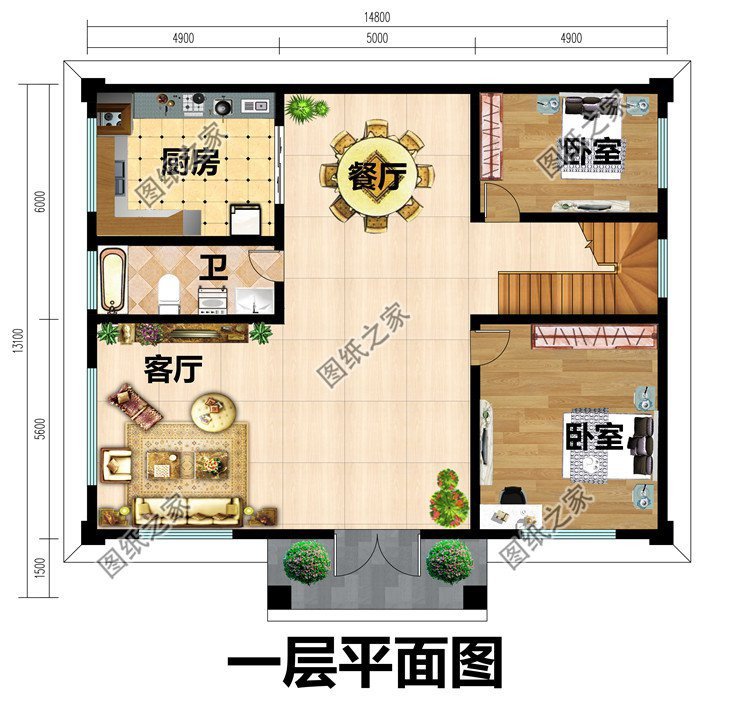 农村自建房设计图纸推荐，住进这样的房子，满满的幸福感