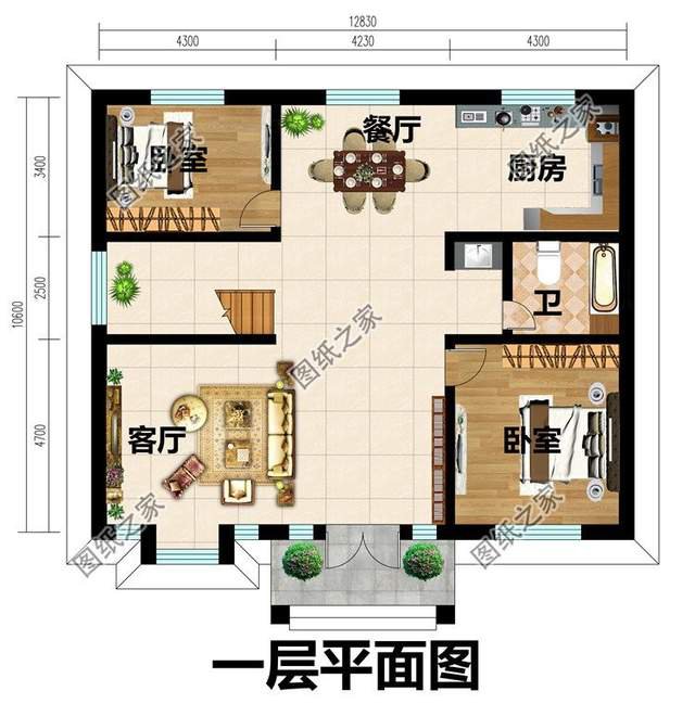 农村自建房设计，好看又实用，村里人天天上你家里来串门