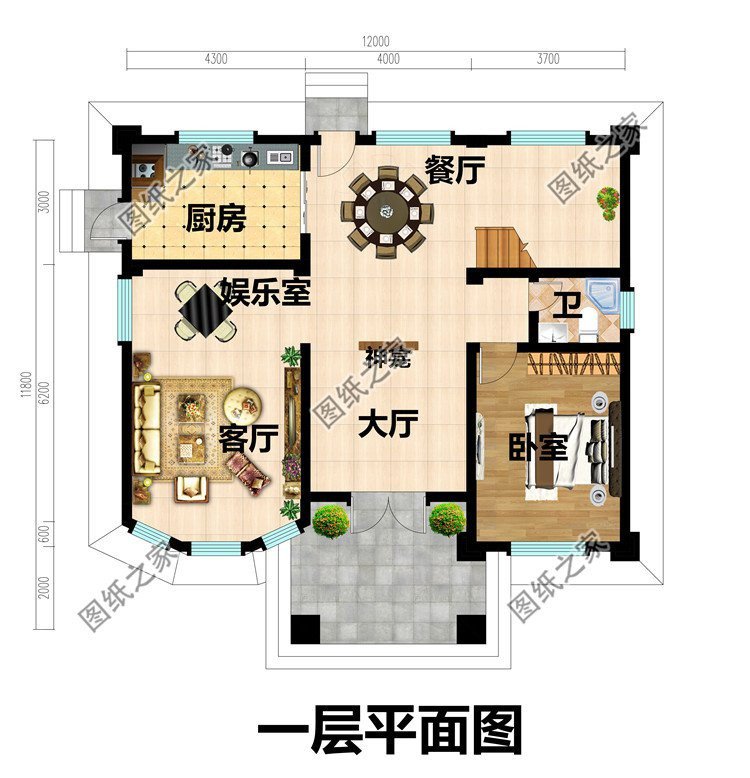 高端豪华别墅设计，在农村老家享受到更好的居住体验