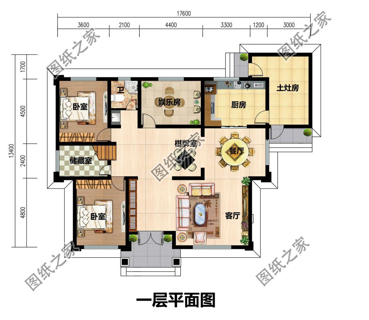 四套新中式别墅设计，与清风美景作伴享受农村的慢生活