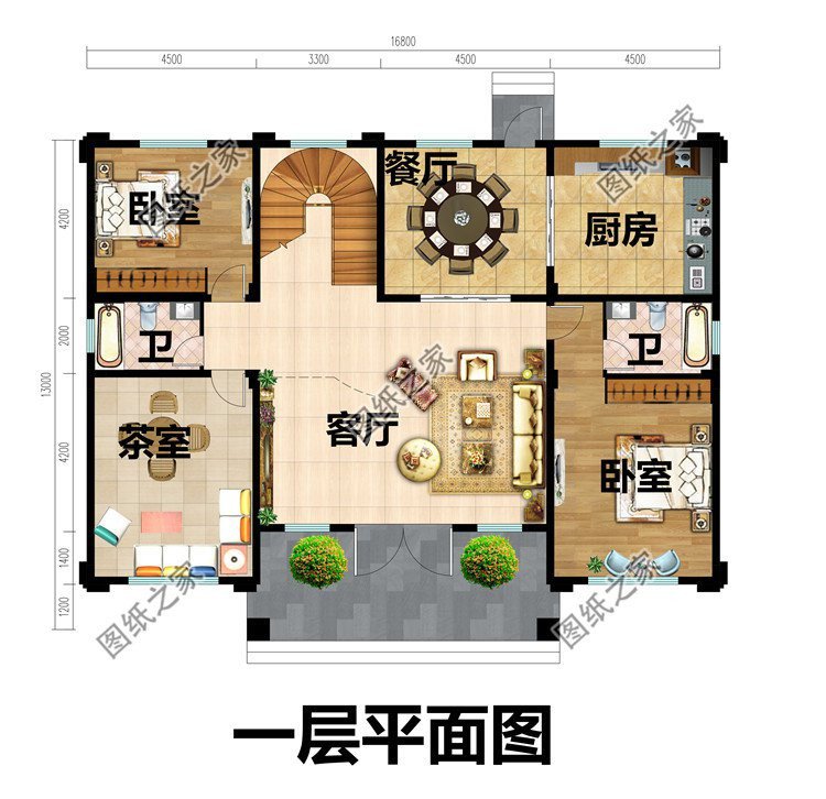 新中式建筑风格自建别墅经典之作，深受广大建房者的喜爱