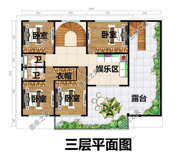 四款不同风格农村别墅设计，中式欧式现代风优质户型任你选择