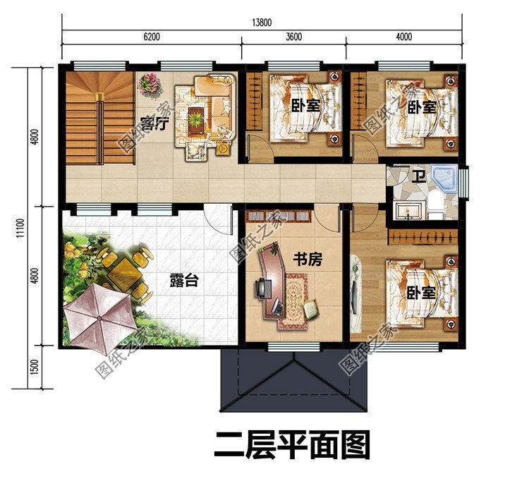 四款不同风格农村别墅设计，中式欧式现代风优质户型任你选择