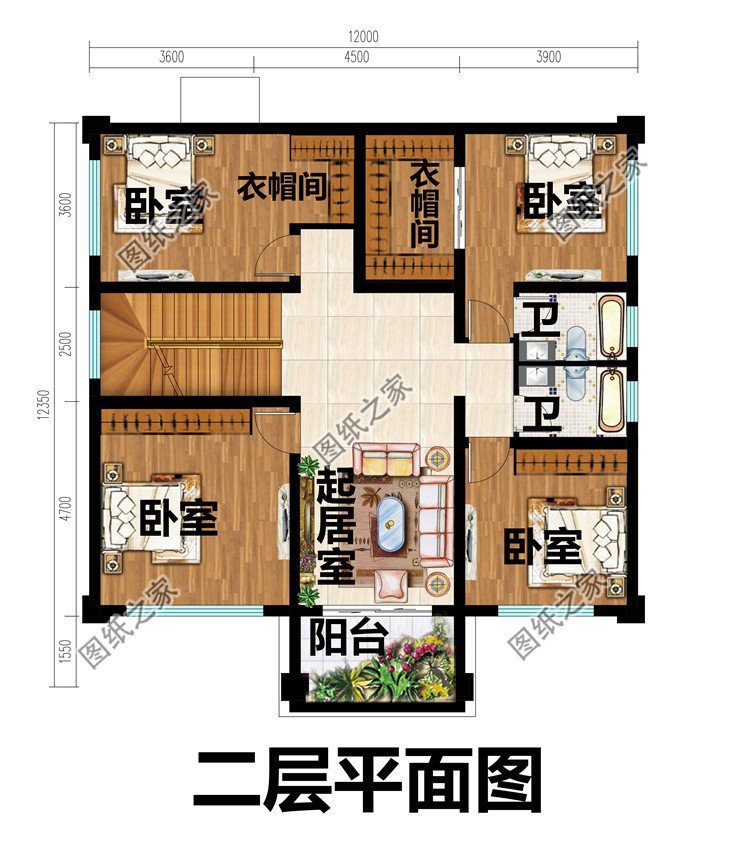 乡村自建房别墅设计，国人的理想住宅，建好全家都有面