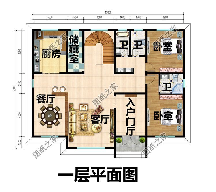 新农村建新房，容得下一家人的欢声笑语，记载着一家人的温馨时光