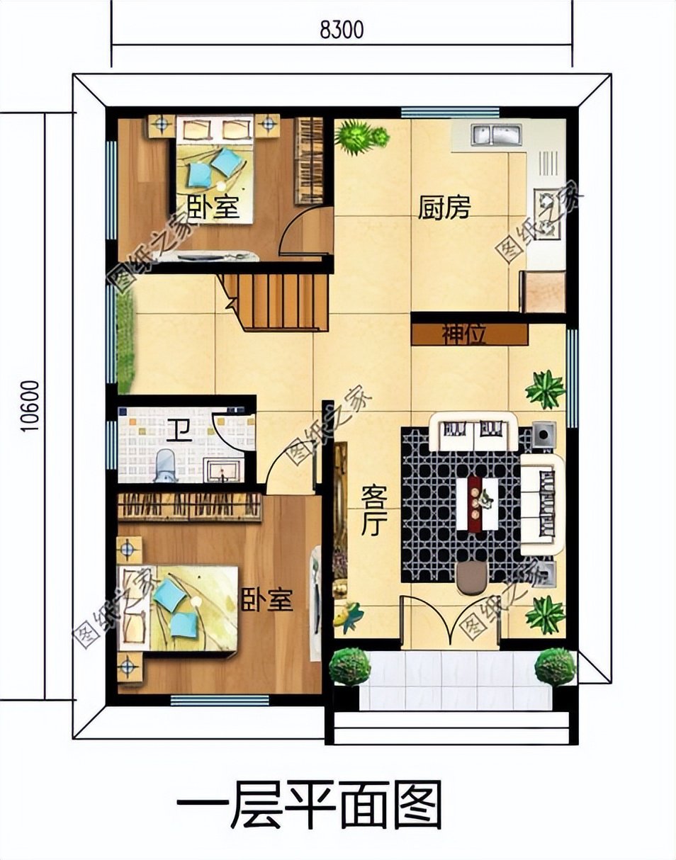 农村自建房别墅设计，优美的居住环境拉高您的居住舒适度