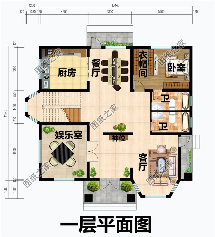 农村自建房推荐，经典外观设计，实用布局更加适合农村建房