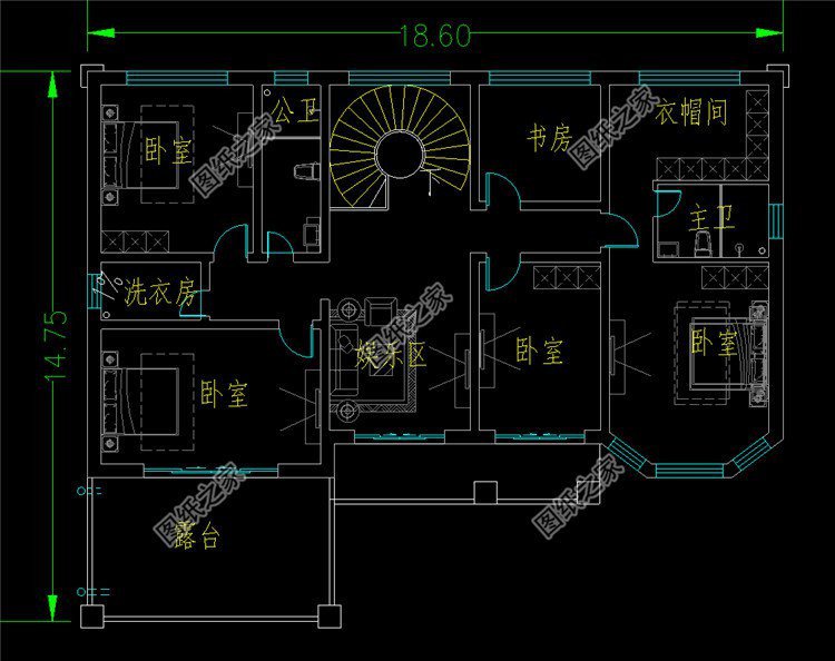 三款二层别墅设计，外观造型各有特色最主要是经济实用