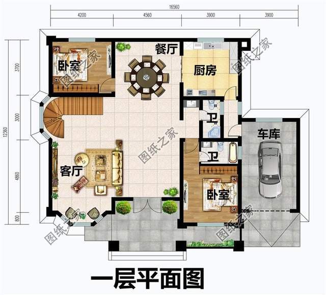 乡村自建别墅设计推荐，生活更舒适居住更方便，强烈推荐