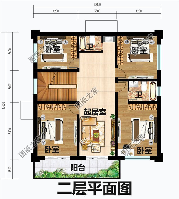 新中式二层好看自建房设计，超越经典农村建房最佳户型