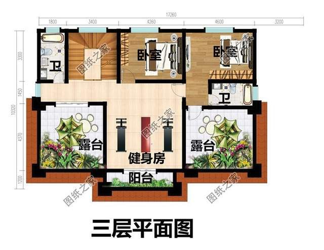 带车库的三层自建房设计，实用与美观兼备，空间利用合理