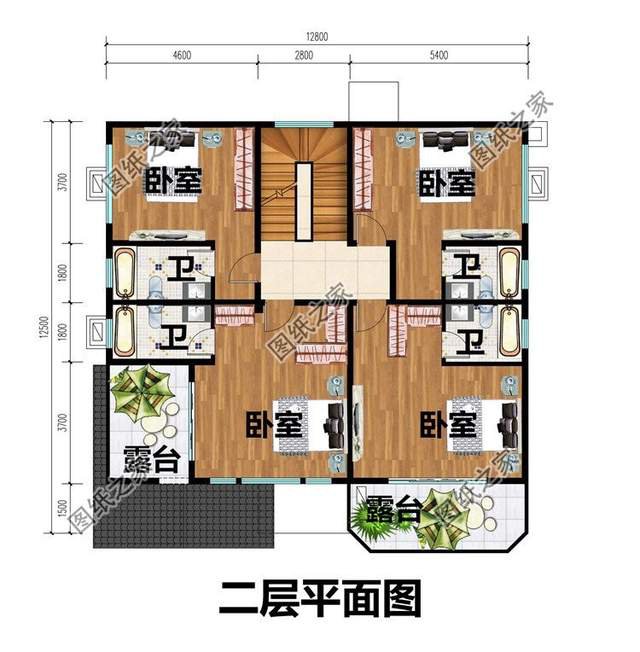 农村自建房设计推荐，造型轮廓饱满有力，室内简单实用