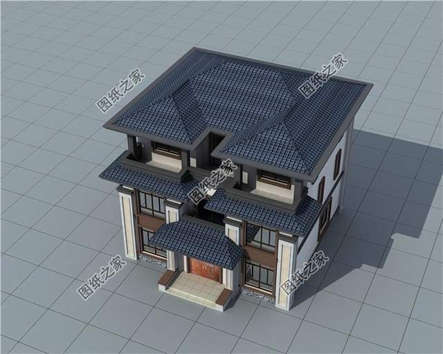 三套新中式别墅设计，保留传统住宅精髓加入新时代居住文化