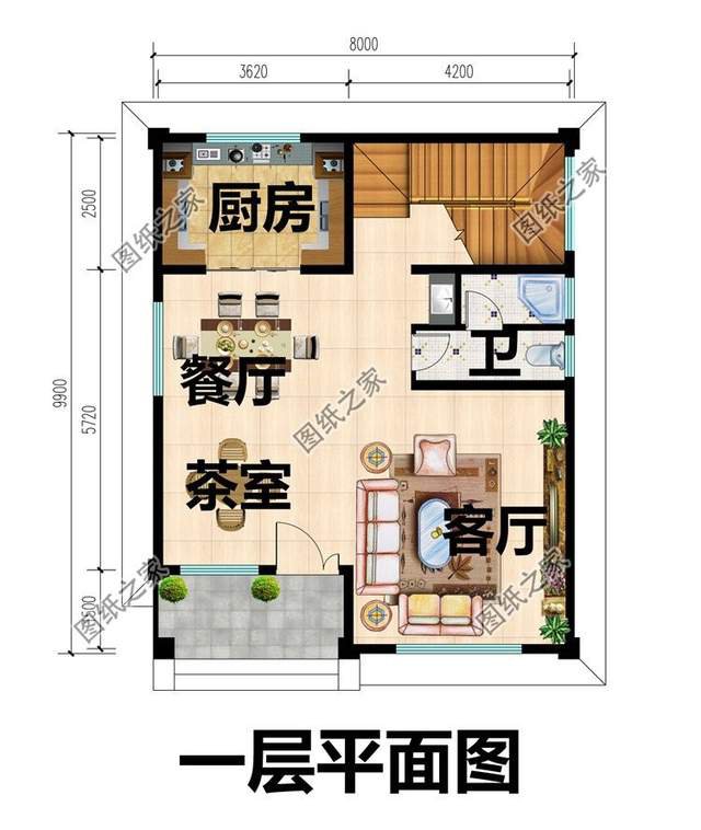 小占地农村该如何建房，这样的设计让你拥有充足的生活空间