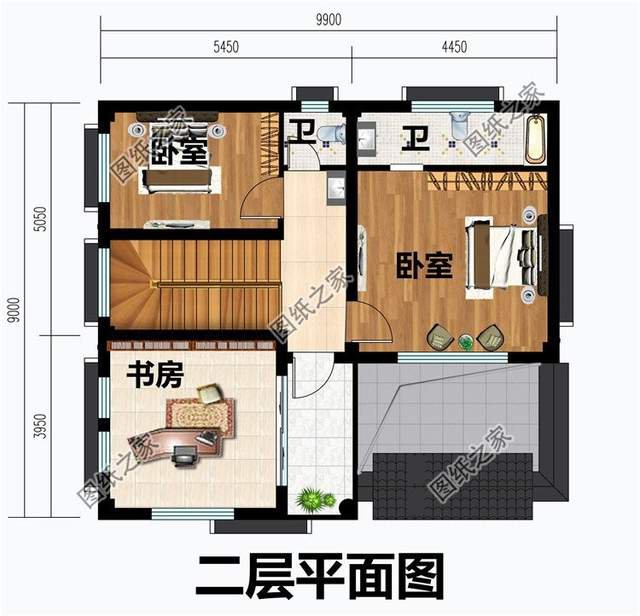 小宅基地农村建房推荐，兼顾舒适性与实用性，小家庭户型首选