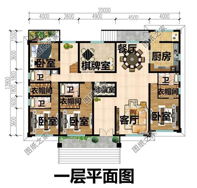 实用一层小别墅设计，占地百来平造价15万以内，经济实用的选择