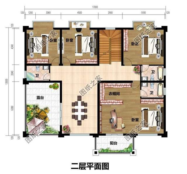 带车库的农村别墅设计，真正实用的户型，省钱实用还方便