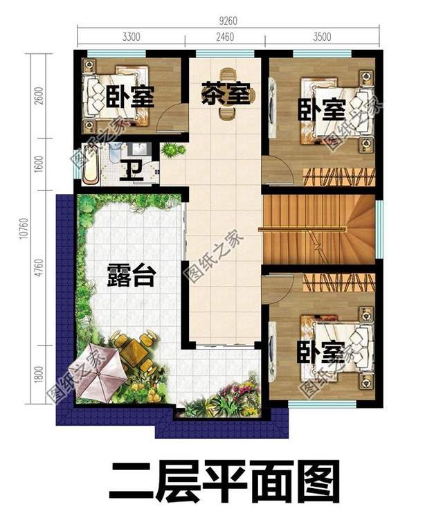 农村自建别墅设计，以实用为主外观经典大气，深受老百姓的喜爱