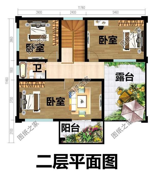 乡下简欧式自建房效果图，摈弃富丽堂皇，继承唯美浪漫