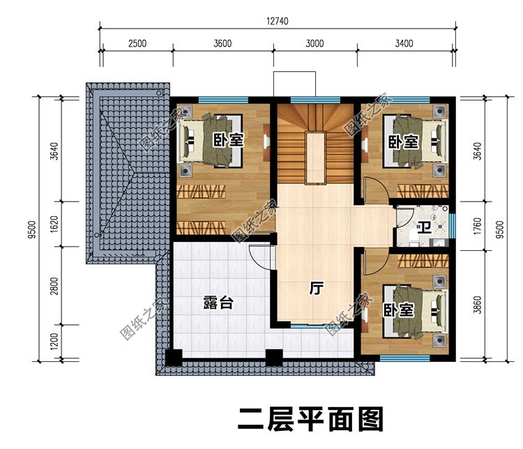 农村建房二楼设计图3