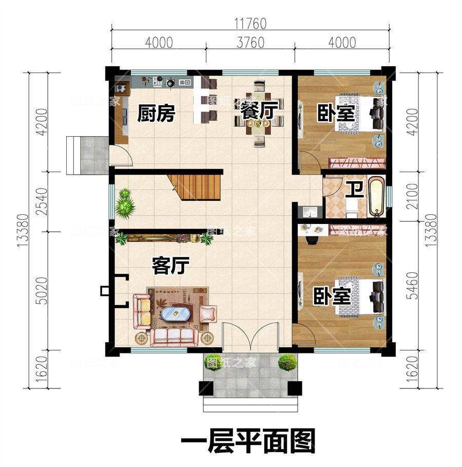 8款乡村别墅图，爆款户型，实用又气派