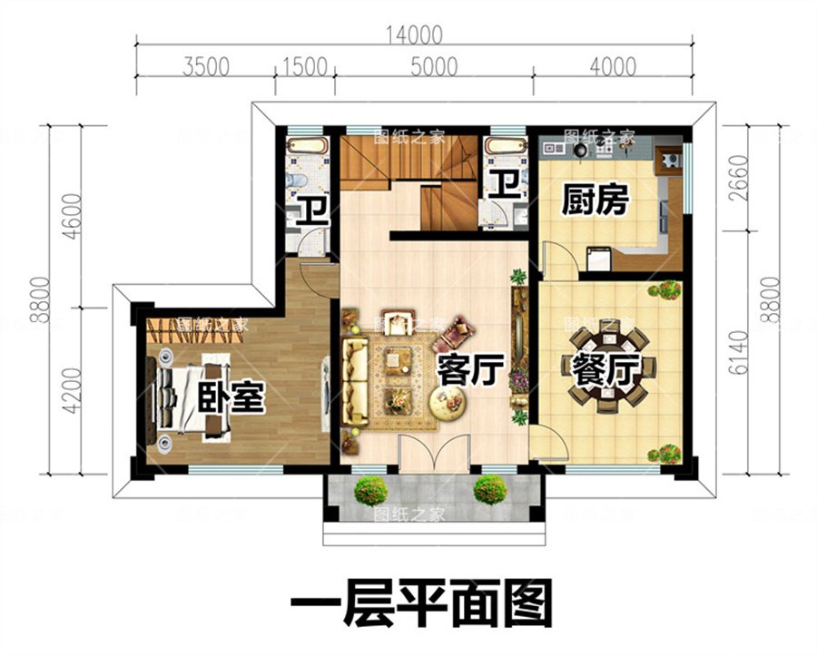 8款乡村别墅图，爆款户型，实用又气派