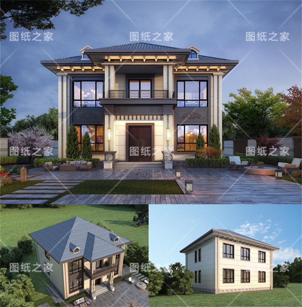 最新12套农村别墅方案，打开乡村生活新视野