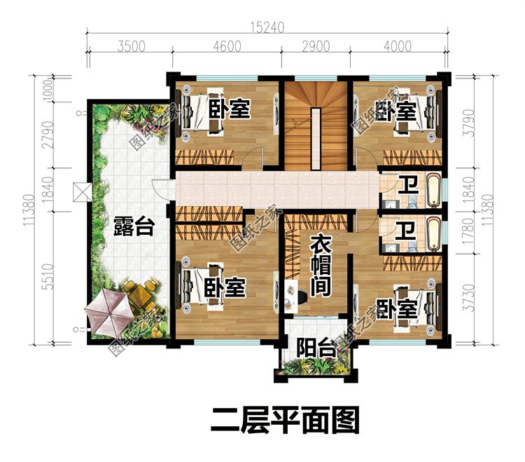农村三层别墅3