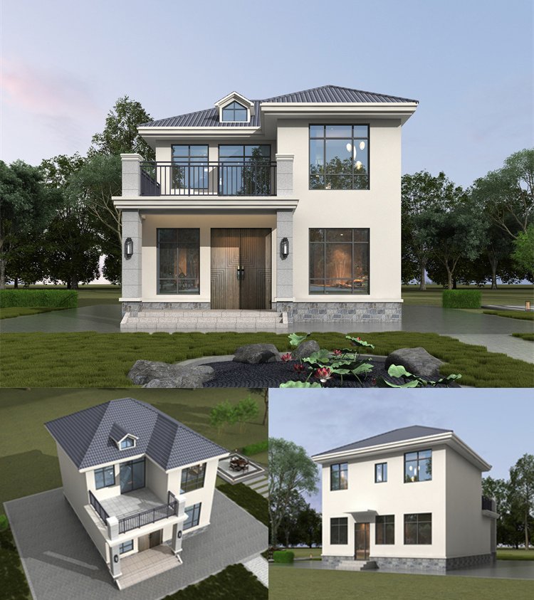 实用小占地二层别墅设计图1