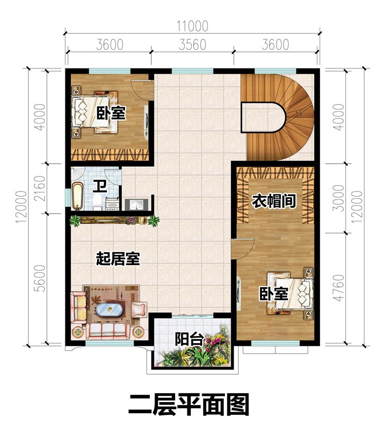 简约时尚现代风农村自建房3