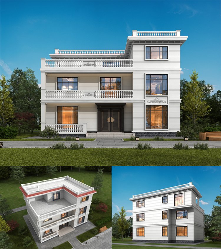 流行爆款农村自建房别墅1