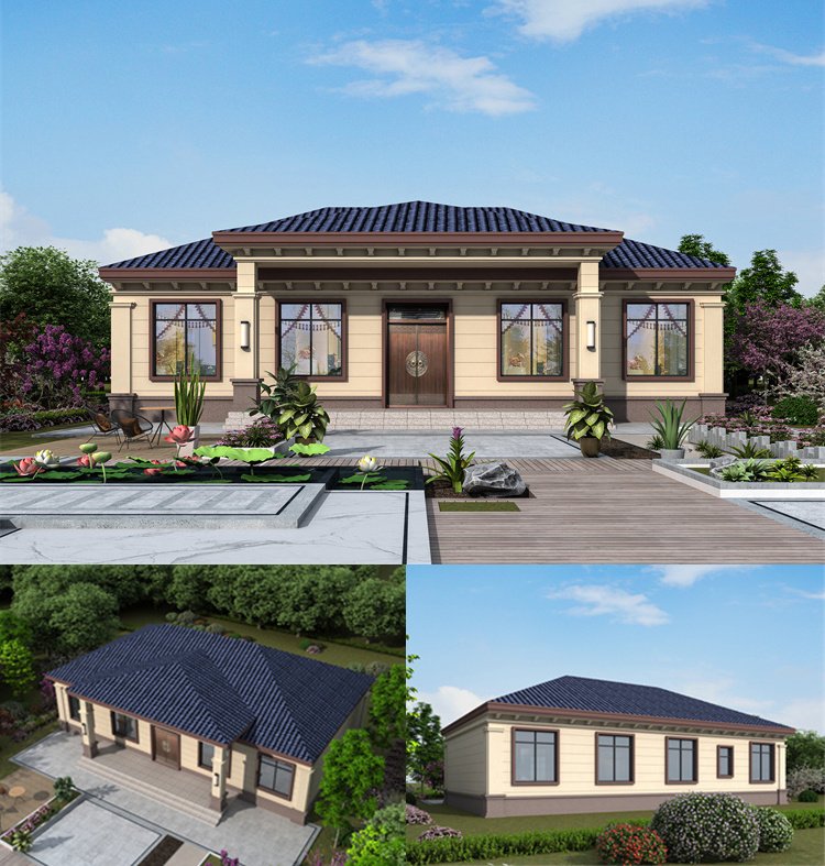 实用舒适一层自建房设计图1