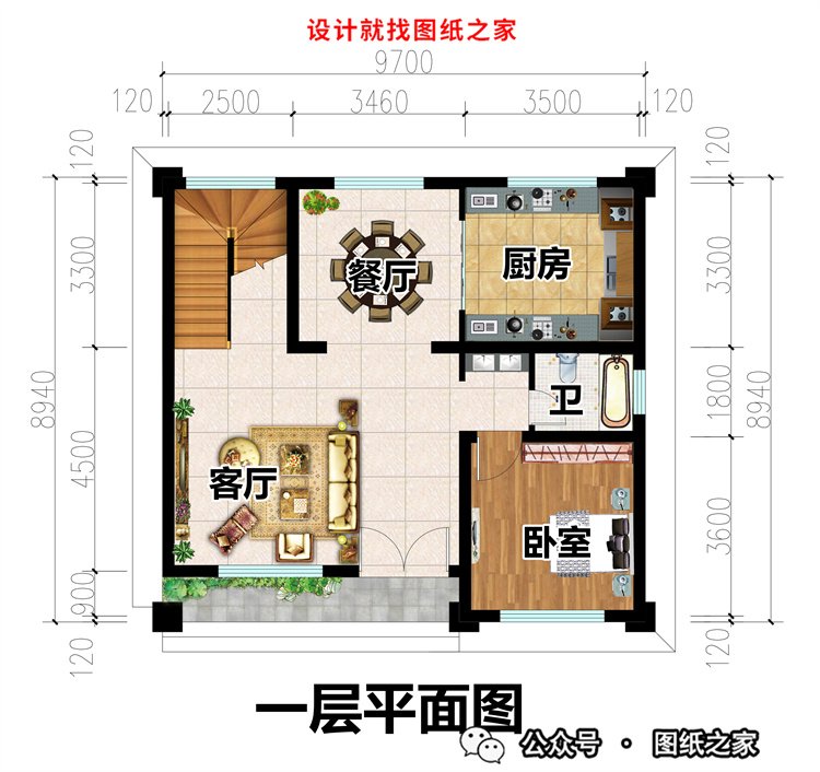 超好看的平顶二层楼图片大全，比坡屋顶更经济实惠！