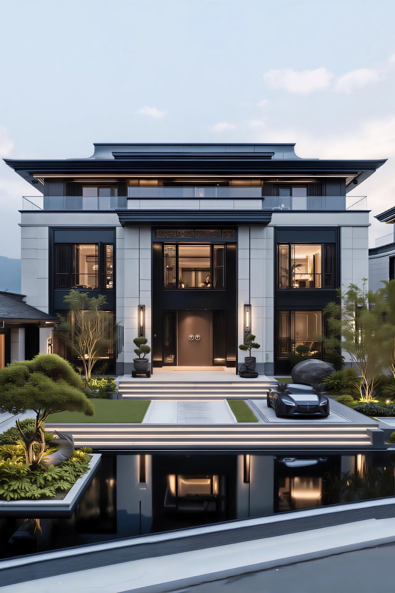 三层宋氏大宅，新中式风格，老少皆宜